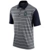 Premium Men's Seattle Mariners Nike Gray Dri FIT Stripe Polo