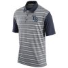 Premium Men's Tampa Bay Rays Nike Gray Dri FIT Stripe Polo