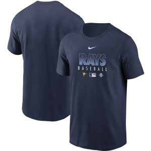 Premium Men's Tampa Bay Rays Nike Navy Authentic Collection Team Performance T Shirt