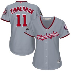 Premium Nationals #11 Ryan Zimmerman Grey Road 2019 World Series Champions Women's Stitched MLB Jersey Retailers boost your inventory Order now to meet customer demand