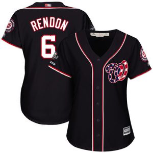 Premium Nationals #6 Anthony Rendon Navy Blue Alternate 2019 World Series Champions Women's Stitched MLB Jersey Limited stock Order now to show your love for your team