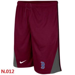 Premium Nike MLB Boston Red Sox Performance Training Shorts Red