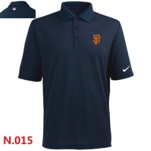 Premium Nike San Francisco Giants 2014 Players Performance Polo Dark Blue