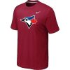 Premium Nike Toronto Blue Jays Authentic Logo T Shirt Red