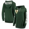 Premium Oakland Athletics G III 4Her by Carl Banks Women's 12th Inning Pullover Hoodie Green