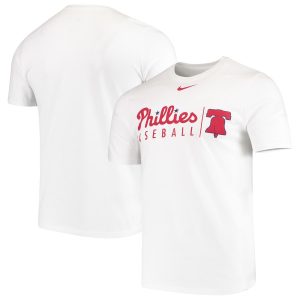 Premium Philadelphia Phillies Nike MLB Practice T Shirt White