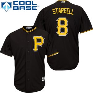 Premium Pirates #8 Willie Stargell Black Cool Base Stitched Youth MLB Jersey Act fast Only a few left Secure yours today