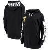 Premium Pittsburgh Pirates G III 4Her by Carl Banks Women's 12th Inning Pullover Hoodie Black