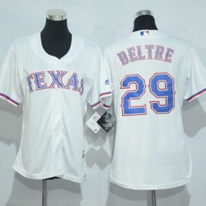 Premium Rangers #29 Adrian Beltre White Women's Home Stitched MLB Jersey For a short time available Grab yours quickly to own a team jersey