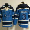 Premium Rays #3 Evan Longoria Light Blue Sawyer Hooded Sweatshirt MLB Hoodie