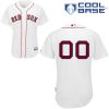 Premium Red Sox Personalized Authentic White MLB Jersey (S 3XL)