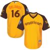 Premium Royals #16 Paulo Orlando Gold 2016 All Star American League Stitched Youth MLB Jersey Collectors this is a must have Add it to your collection by ordering