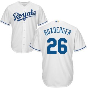 Premium Royals #26 Brad Boxberger White Cool Base Stitched MLB Jersey