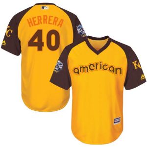 Premium Royals #40 Kelvin Herrera Gold 2016 All Star American League Stitched Youth MLB Jersey Sports enthusiasts seize this opportunity Order now to feel the game excitement