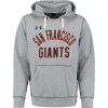Premium San Francisco Giants Under Armour Legacy Fleece Gray MLB Hoodie