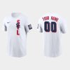 Premium St.Louis Cardinals Custom Men's 2021 MLB All Star Game Wordmark White T Shirt