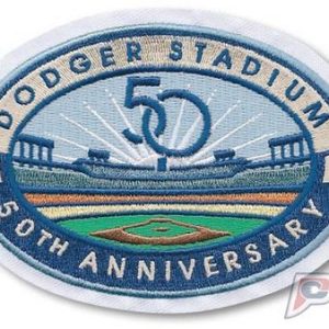 Premium Stitched 2012 Dodgers Stadium 50th Anniversary Jersey Patch