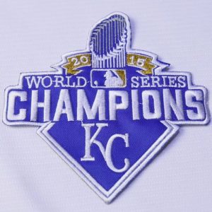 Premium Stitched 2015 Kansas City Royals World Series Champions Jersey Patch