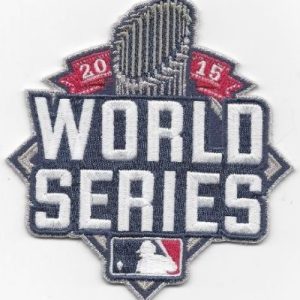 Premium Stitched 2015 World Series Jersey Patch