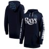 Premium Tampa Bay Rays G III 4Her by Carl Banks Women's Extra Innings Pullover Hoodie Navy