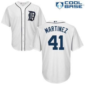 Premium Tigers #41 Victor Martinez White Cool Base Stitched Youth MLB Jersey For a short time available Grab yours quickly to own a team jersey