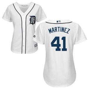 Premium Tigers #41 Victor Martinez White Home Women's Stitched MLB Jersey Sports fans this is your chance Order soon to be part of the action