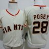 Premium Toddler Giants #28 Buster Posey Cream Stitched MLB Jersey Be among the first buyers Order now to enjoy top notch quality