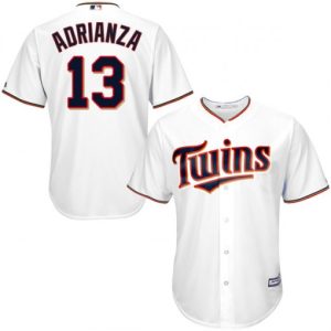 Premium Twins #13 Ehire Adrianza White Cool Base Stitched Youth MLB Jersey Be among the first buyers Order now to enjoy top notch quality