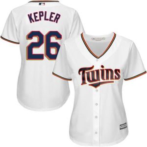 Premium Twins #26 Max Kepler White Home Women's Stitched MLB Jersey Sports fans this is your chance Order soon to be part of the action