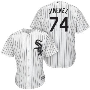 Premium White Sox #74 Eloy Jimenez White(Black Strip) Cool Base Stitched Youth MLB Jersey Hurry Exclusive offer Place your order immediately for a great jersey