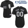 Premium White Sox Personalized Authentic Black MLB Jersey (S 3XL)