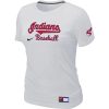 Premium Women's Nike Cleveland Guardians Short Sleeve Practice T Shirt White Be among the first buyers Order now to enjoy top notch quality