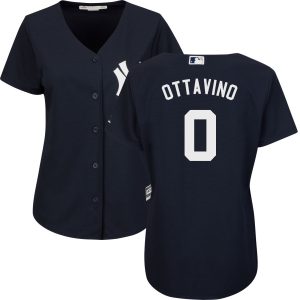 Premium Yankees #0 Adam Ottavino Navy Women's Cool Base Stitched MLB Jersey Limited stock Order now to show your love for your team