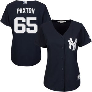 Premium Yankees #65 James Paxton Navy Blue Alternate Women's Stitched MLB Jersey Collectors this is a must have Add it to your collection by ordering