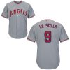 Stunning Angels #9 Tommy La Stella Grey Cool Base Stitched Youth MLB Jersey With high demand Don't miss out Order now to wear your team colors