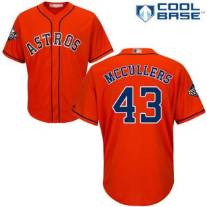 Stunning Astros #43 Lance McCullers Orange Cool Base 2019 World Series Bound Stitched Youth MLB Jersey With high demand Don't miss out Order now to wear your team colors