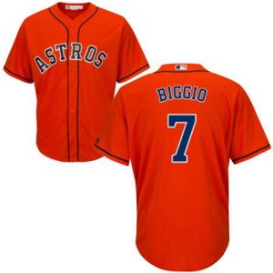 Stunning Astros #7 Craig Biggio Orange Cool Base Stitched Youth MLB Jersey Collectors this is a must have Add it to your collection by ordering