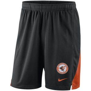 Stunning Baltimore Orioles Nike Franchise Throwback Performance Shorts Black