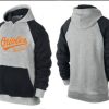 Stunning Baltimore Orioles Pullover Hoodie Grey & Black