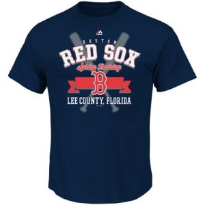 Stunning Boston Red Sox Majestic 2016 Heart and Soul Spring Training T Shirt Navy