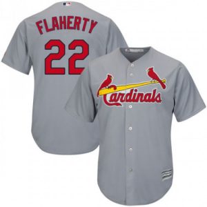 Stunning Cardinals #22 Jack Flaherty Grey New Cool Base Stitched Youth MLB Jersey Collectors this is a must have Add it to your collection by ordering