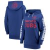 Stunning Chicago Cubs G III 4Her by Carl Banks Women's Extra Innings Pullover Hoodie Royal