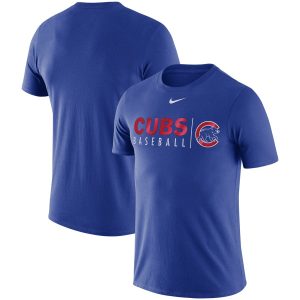 Stunning Chicago Cubs Nike MLB Practice T Shirt Royal