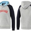Stunning Chicago Cubs Pullover Hoodie Grey & Blue