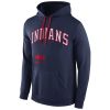 Stunning Cleveland Guardians Nike Cooperstown Performance Pullover Navy Blue MLB Hoodie