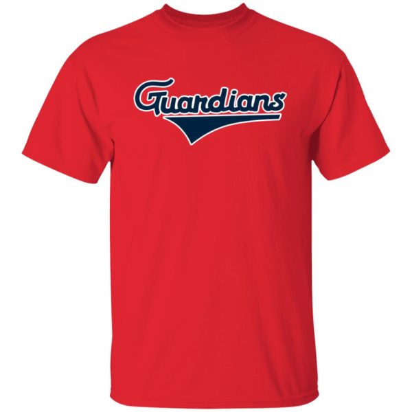 Stunning Cleveland Guardians Team Logo T Shirt Red Act fast Only a few left Secure yours today
