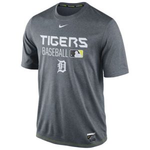 Stunning Detroit Tigers Nike Legend Team Issue Performance T Shirt Charcoal