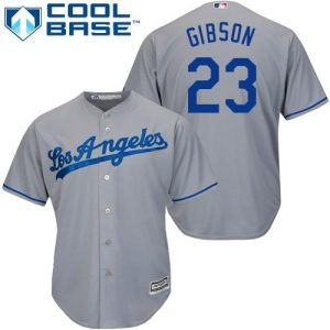 Stunning Dodgers #23 Kirk Gibson Grey Cool Base Stitched Youth MLB Jersey Be among the first buyers Order now to enjoy top notch quality