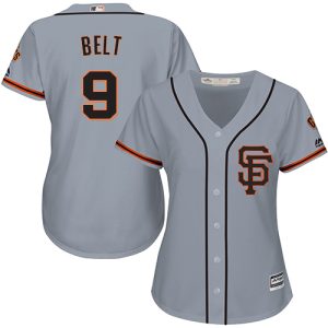Stunning Giants #9 Brandon Belt Grey Road 2 Women's Stitched MLB Jersey Be among the first buyers Order now to enjoy top notch quality