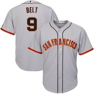 Stunning Giants #9 Brandon Belt Grey Road Cool Base Stitched Youth MLB Jersey Collectors this is a must have Add it to your collection by ordering